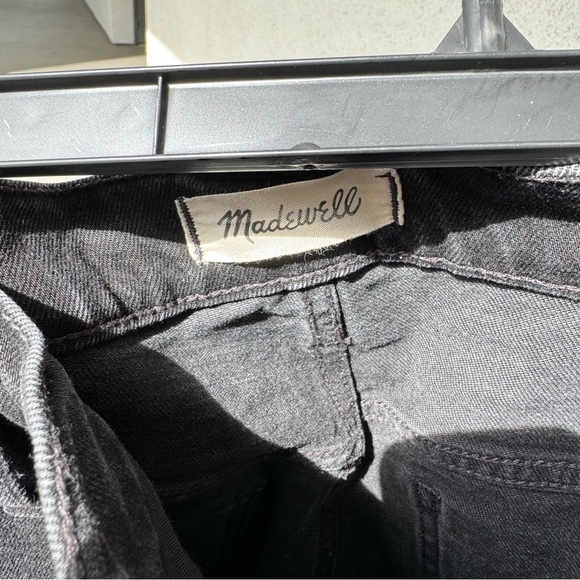 Madewell Black Flare‎ Wide Leg Jeans size 32 - Picture 6 of 7